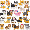 Labeol Diamond Art Kits for Kids Boys and Girls Ages 6-8-10-12 Easy to DIY Creative Diamond Art Sticker Craft by Numbers Kits for Kids and Adult Beginners (Puppy)