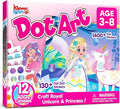 Klever Kits Princess Dot Art Kit for Kids, No Mess Sticker for Toddlers 3-7, Art and Craft Kits, DIY Creative Activity, Travel Toy, Birthday Presents for Boys Girls