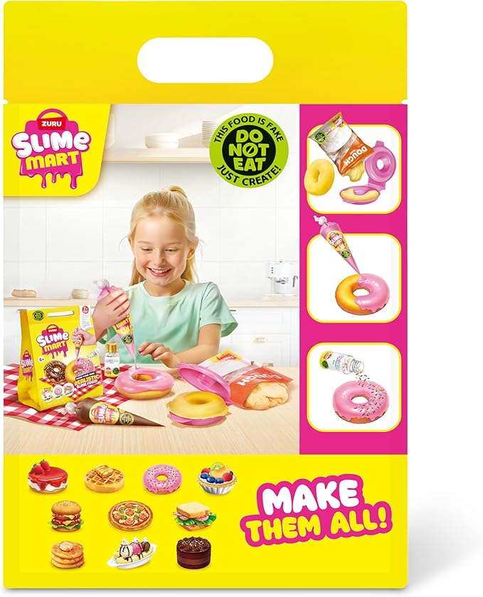 Slime Mart Small Bag by ZURU, Compound Slime Toy, Arts & Crafts for Kids and Kidults, Soft Slime Making Kit - Slime Kit for Girls Ages 6-10 - Fun Gift Idea for Boys Girls - Fidget Toys - Sensory Toys