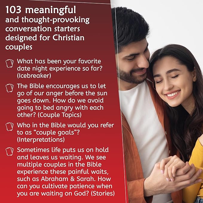 Christian Culture - Couples Edition: Conversation Starters for Meaningful Discussions - Christian Cards & Gifts