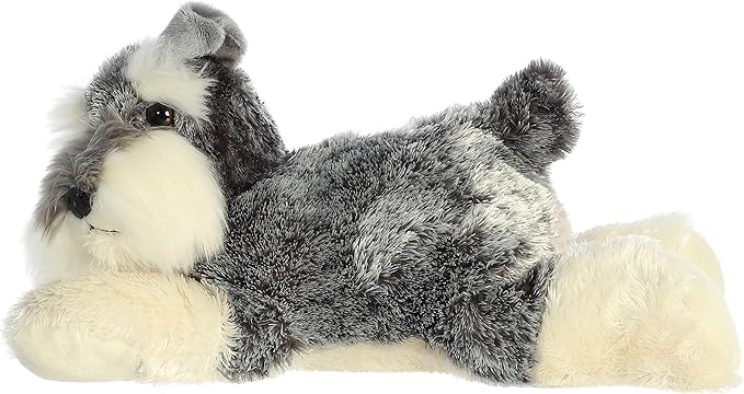 Aurora® Adorable Flopsie™ Ludwig™ Stuffed Animal - Playful Ease - Timeless Companions - Gray 12 Inches
