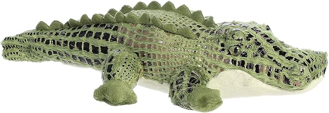 Aurora® Adorable Flopsie™ Alli™ Stuffed Animal - Playful Ease - Timeless Companions - Green 14 Inches