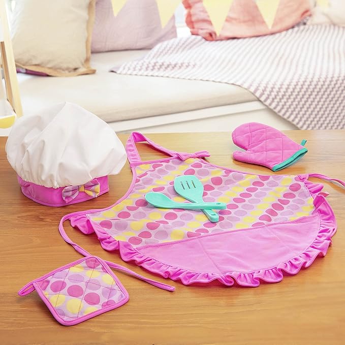 Battat – Play Circle – Kitchen Toys for Toddlers – Baking Set – Chef's Hat & Apron – Pretend Play – 3+ Years