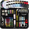 ARTIKA Sewing Kit for Adults and Kids (142 PCS) - Small Beginner Set w/Multicolor Thread, Needles, Scissors, Thimble & Clips - Emergency Repair and Travel Kits - Sewing Accessories and Supplies