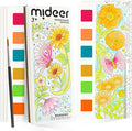 Watercolor Painting Coloring Books, Paint with Water Arts & Crafts Kit for Kids, Pocket Watercolor Paint Bookmarks, Class Activities Art Supplies Party Favors Birthday Gift for Boys and Girls