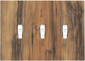 Decorative Switch Plates Vintage Rustic Country Brown Wood 3 Gang Wall Plate Triple Toggle Light Switch Cover Faceplate Electrical Wall Panels For Farmhouse Cabin Decor