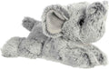 Aurora® Adorable Mini Flopsie™ Leroy Elephant™ Stuffed Animal - Mini Companions Ready for Playful Adventures - for Kids All Ages, Toddlers, Adults, and Families - Gray 8 Inches