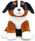 WEIGEDU Bernese Mountain Dog Stuffed Animals Puppy Plush Toys for Boy Girl Kids Gift Birthday, 12 inches