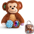 ODOXIA Sensory Monkey Stuffed Animal | Sensory Plush Toy | Fidget Stuffed Animal for Kids | Great for Sensory Needs | Sensory Stuffed Animals for Children | Sensory Pillow Plush