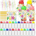 24 Set Water Bottles Bulk with Straws 12 oz End of the Year Gifts for Students Kindergarten Sports Water Bottle Summer Graduation Student Gifts from Teacher for School Classroom Party