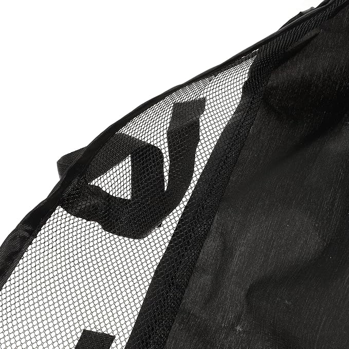 Kisangel Baby Stroller Storage Bag, Baby Stroller Organizer, Oxford Cloth Mesh Bag Pram Bottom Wagon Basket for Nappy Shopping, 13X13X6 Inches