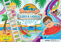 MasterPieces Beach Life Slides & Ladders - Premium Quality Educational and Fun Activity for Kids and Families - Great Gift Idea for Holidays Birthdays and Everyday Playtime Collectible Game