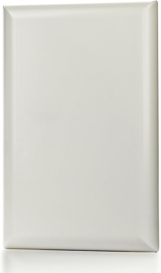 Paintable Childproof Wall Outlet Cover – 2 Pack Blank Electrical Outlet Cover for Baby Safety and Room Cohesion