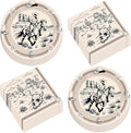CHUNNIN 50Pcs 7in Western Party Paper Plates and Napkins Cowboy Dessert Cake Plates Rodeo Bachelor Theme Decorations Wild West Tableware Set Serves 25 Guest Cowboy Birthday Party Supplies