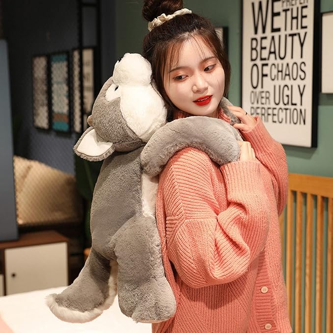 Weighted Stuffed Animals, 19.7" 3.3lbs Weighted Husky Stuffed Animal Toy Cute Huskies Plush Pillow Weighted Plush Animals Toy