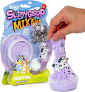Bluey SLIMYGLOOP Mix’EMS – Muffin Cloud Slime, Marshmallow-Scented, Includes Glitter, Foam Balls & Collectible Muffin Charm