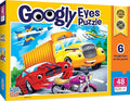 MasterPieces – 48 Piece Jigsaw Puzzle for Kids 4+ Years, Vehicles with Googly Eyes, Educational and Fun Game, Gift Idea for Children, 19" x 14
