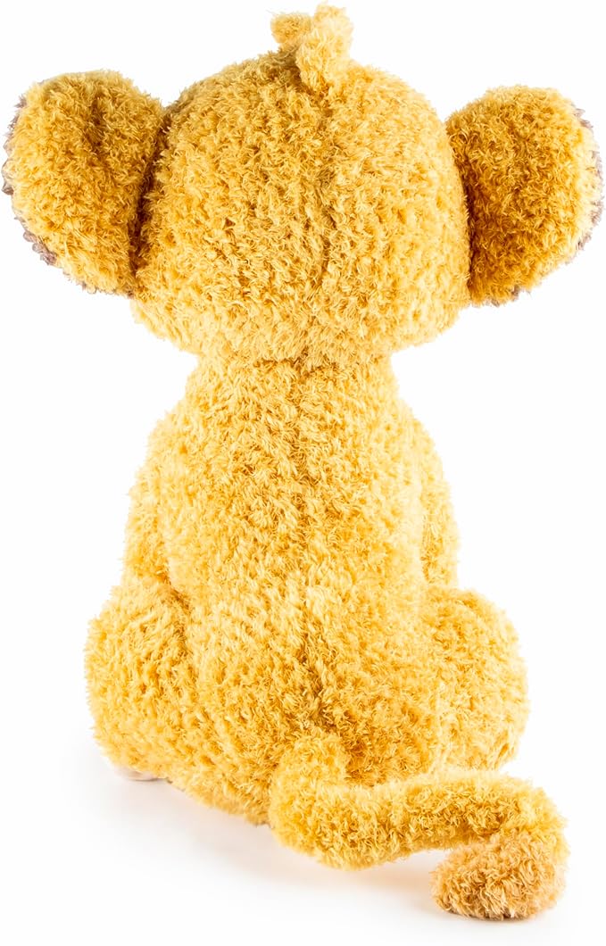 Jay Franco Disney Plush Pillow Buddy - Soft Plushie Stuffed Pillow, 20 Inches, Yellow - Simba