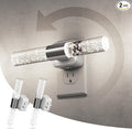 L LOHAS LED Bright Night Light, Night Lights Plug into Wall, 180° Rotating, Auto Light Sensor, Daylight White 5000K, Dimmable Nightlights for Bedroom Bathroom Hallway, 2 Pack