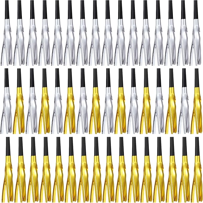 48 Pcs Party Blowers, New Years Eve Noise Makers, for Gold Noise Makers Party Favors, Baby Shower, Kids Birthday, New Year Party