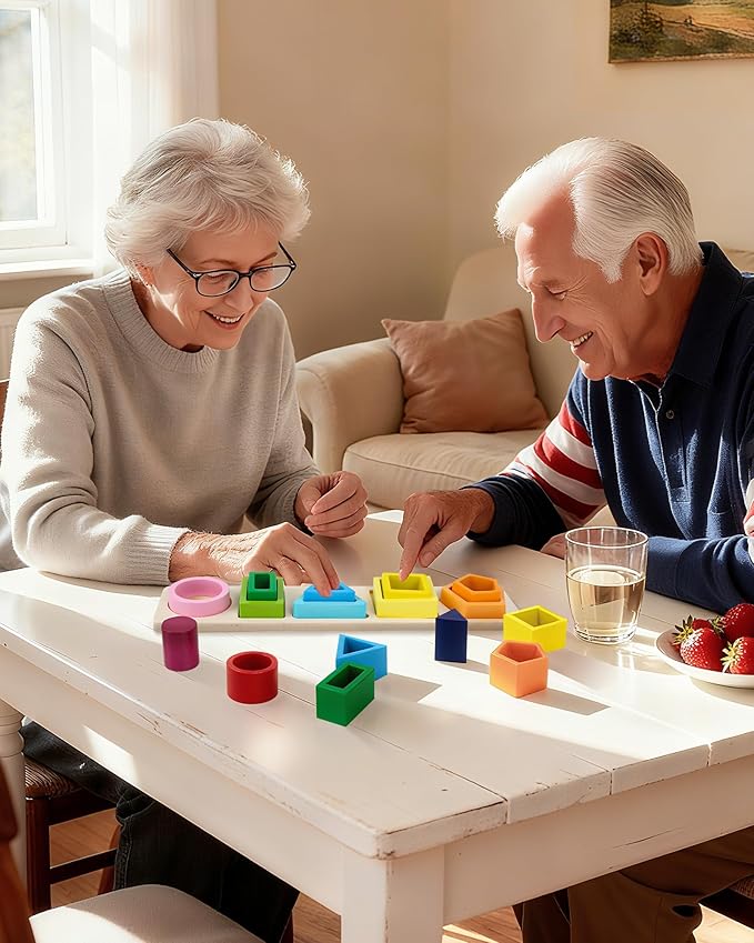 Dementia Activities for Seniors – Engaging Activity Kits for Dementia Patients, Memory Games for Adults & Cognitive Games for Elderly with Alzheimer’s – Ideal Gifts for People with Dementia