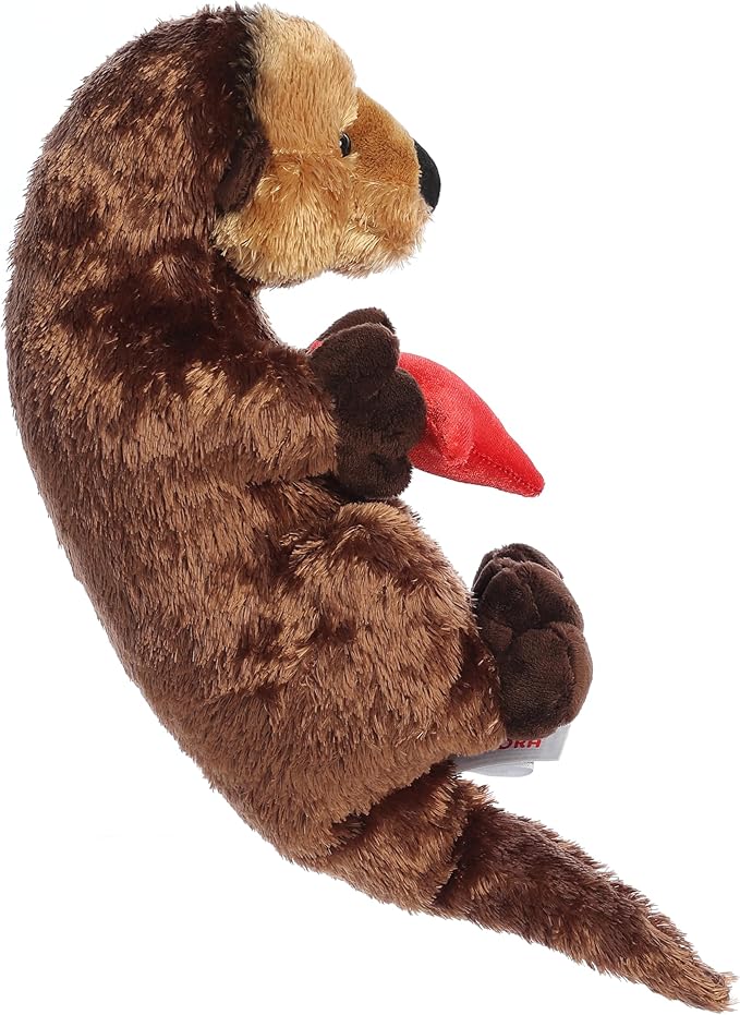 Aurora® Adorable Flopsie™ Cali Otter™ Stuffed Animal - Used to Create Imaginative Play Adventures - Perfect for Birthdays, Kids and Adults, All Ages - Brown 12 Inches