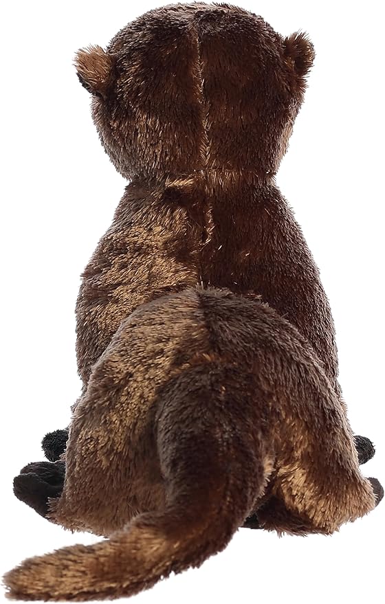 Aurora® Adorable Flopsie™ River Otter Stuffed Animal - Playful Ease - Timeless Companions - Brown 12 Inches