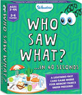 Skillmatics Board & Card Game – Who Saw What? in 60 Seconds, Memory Game for Kids, Teens & Adults, Fast-Paced Family Game Night Fun, Quick-Thinking Party Game, Gift for Ages 7, 8, 9 & Up
