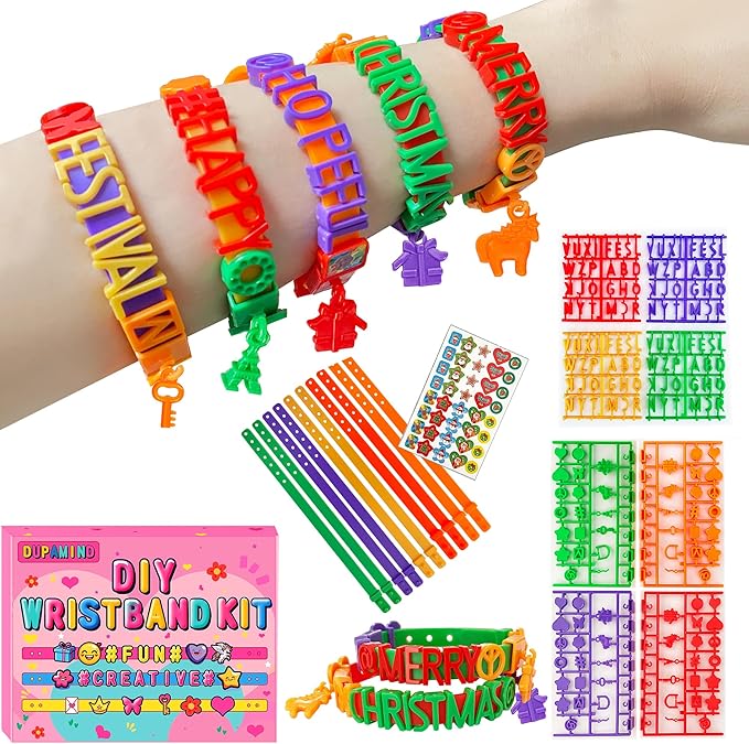 Art & Craft Kits for Kids, DIY Friendship Bracelet Making Kit for Girls, Jewelry Making, Birthday Gifts for Ages 5-12, Toys for Ages 5, 6, 7, 8, 9, 10, 11, 12 Years Old, Party Craft Activity
