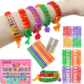 Art & Craft Kits for Kids, DIY Friendship Bracelet Making Kit for Girls, Jewelry Making, Birthday Gifts for Ages 5-12, Toys for Ages 5, 6, 7, 8, 9, 10, 11, 12 Years Old, Party Craft Activity
