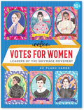 eeBoo: Votes for Women Educational Flashcards, 45 Cards Celebrating 48 Suffrage Leaders, Learn Voting Rights History, Perfect for Ages 10 and up