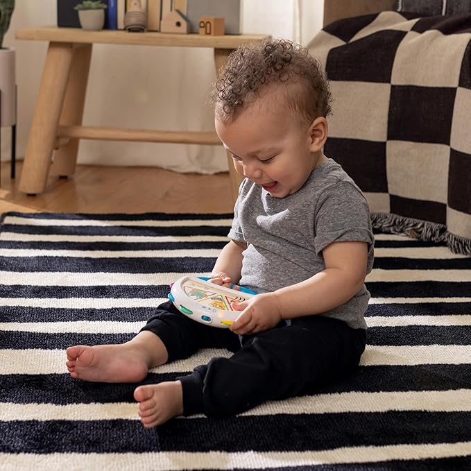 Baby Einstein + Hape Tap & Shake Magic Touch Tambourine, Ages 6 Months and Up