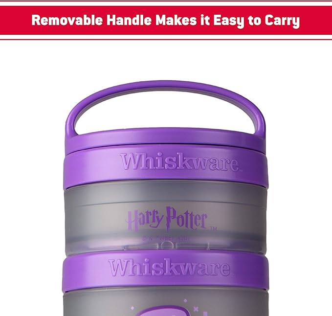 Whiskware Harry Potter Stackable Snack Pack, Dumbledore and Hedwig