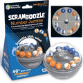 Learning Resources Scramboozle Number Jumble - 3D Brain Teasers for Kids and Adults, Puzzles for Teens, Critical Thinking and Problem Solving Game, Travel Toy, Fidget Toys, Gifts for Boys and Girls