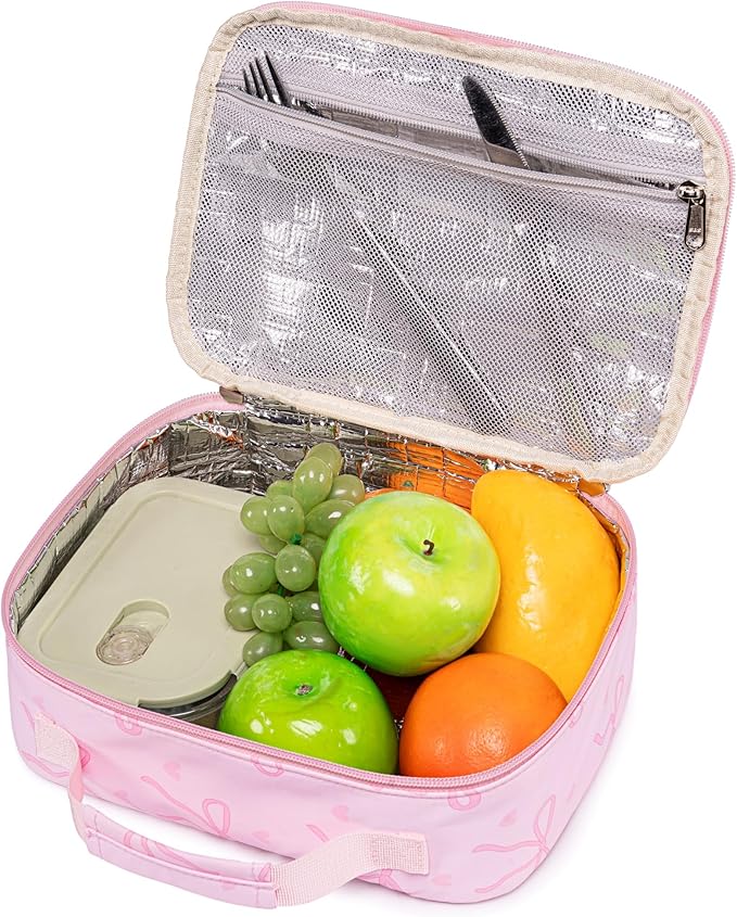 LOIDOU Lunch Box for Kids Boys Girls Insulated Lunch Bag Thermal Meal Tote Reusable Lunch Pail Bags for School Travel