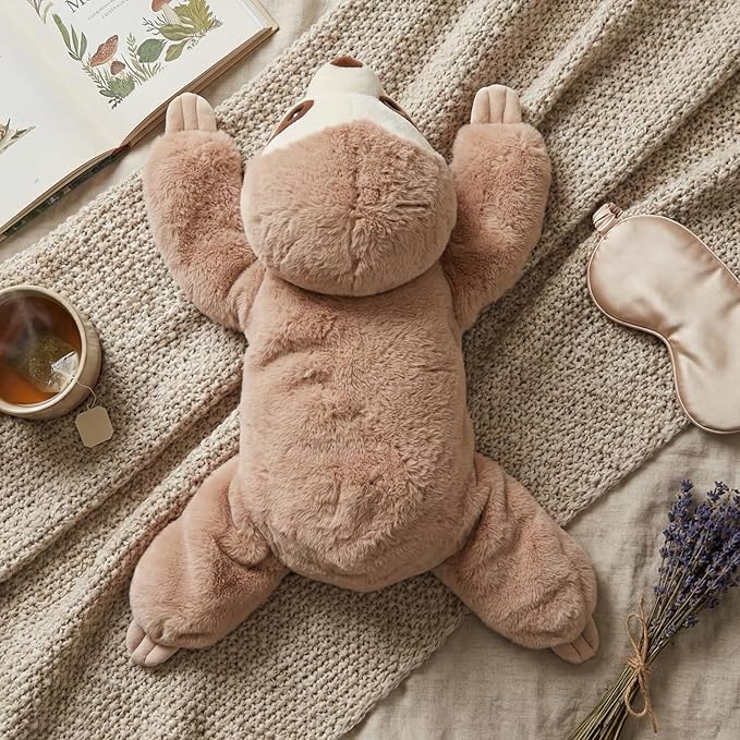 WEIGEDU Large Weighted Sloth Stuffed Animal Plush Toy with Embroidered Eyes and Removable Weight Pack - 28 Inches, 5 lb for Kids and Adults
