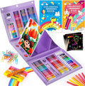 iBayam Stocking Stuffers for Adult, Art Supplies, Arts and Crafts for Artist, Christmas Gifts, Office Supplies, Art Set Case with Trifold Easel, Sketch Pads