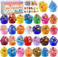 30 Pack Butter Slime Kit for Kids, Slime Toys for Boys & Girls, Scented DIY Slime Toy for Party Favor, Soft and Non-Sticky, Birthday Easter Gifts Prize for Girl Boys Kids 6 7 8 9 10 11 12