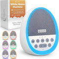 White Noise Sound Machine for Sleep, 29 Non-Looping Sleep Sounds, 7-Color Nightlight, 4 Timers, Memory, USB-C Charging, Hanging Rope for Crib/Stroller, for Baby, Kids, Adults, Travel.