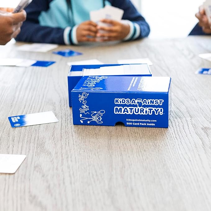 Kids Against Maturity: Funny Family Card Game for Kids Ages 10+ & Parents, Teens & Adults | Hilarious Party Game for Family Game Night | Super Fun (Combo Pack Edition)