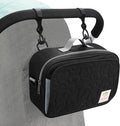 Accmor Stroller Organizer, Universal Stroller Organizer with Insulated Cup Holder Pocket, Dual Purpose Large Capacity Stroller Bag Caddy, Stroller Accessories Fits for Uppababy, Doona, Nuna Strollers