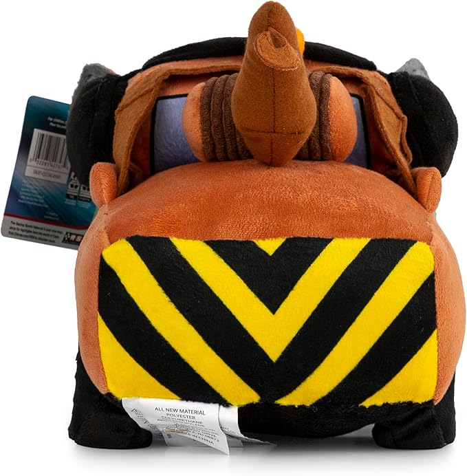 Disney Pixar Cars Tow Mater Plush Pillow Buddy - Super Soft Character Throw Cushion for Kids Playroom & Bedding - Polyester Microfiber, 14 Inches