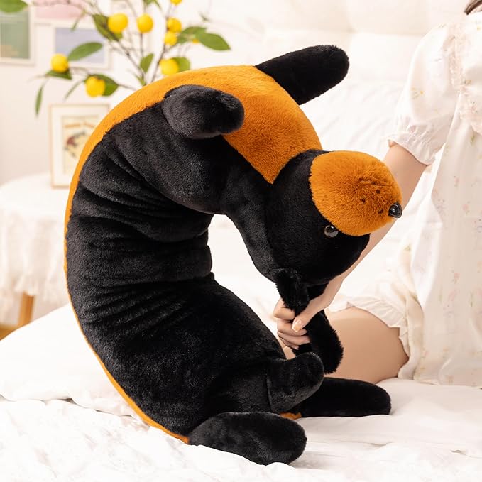 BABOLI Cuddly Dachshund Stuffed Animals Extremely Soft Plush Wiener Dog Pillow Super Cute Doxie Plushie Versatile Gifts for Birthday or Room Decor 20 Inches (S)