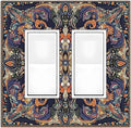 Decorative Outlet Covers Mandala Petals Retro Flowers 2 Gang Double Gfci Rocker Electrical Wall Panels Light Switch Cover Plate For Bed Room Home Decor