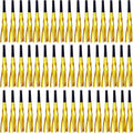 48 Pcs Gold Noise Makers Glitter Metallic Fringed Noise Makers Horns for Baby Shower, Kids Birthday, Wedding Party, New Year Party Favor