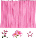 VZF Pink Pipe Cleaners Craft Supplies,Chenille Stems for Art and Craft Projects Creative DIY Decorations,Room Decor,Christmas Ornaments,The Pink Stuff Wrapping Pape,Lovely Girl Toys,Halloween Decor