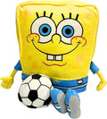 Spongebob Squarepants Soccer Plush Cuddle Pillow Buddy, Kids Bedding Super Soft Sports Pillow, 19" Tall, 2026 World Soccer Tournament (Officially Licensed Product) by Franco Collectibles