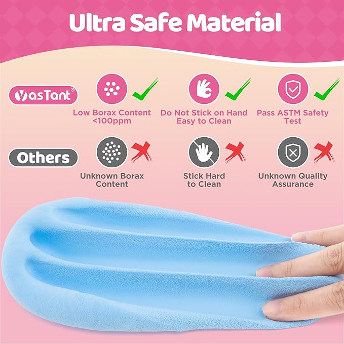 56 Pack Butter Slime Kit for Girls and Boys Ages 3-12, Non Sticky Kids Slime Kits 3-12, Small Slime Party Favors with Charms, Cutters, and 4 Creative Playing Modes