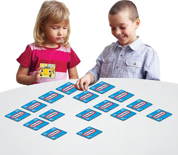 TCG Toys Little Tikes - Memory Matching Card Game - Featuring 72 Full Color Pieces - Promote and Improve Memory & Sensory Development Skills. Great Gift for Boys and Girls Over Age 3.