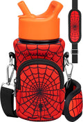 Miss Adola Water Bottle Carrier with Strap - Insulated Kids Water Bottle Holder for Boys Girls Bottle Bag for 10-18Oz
